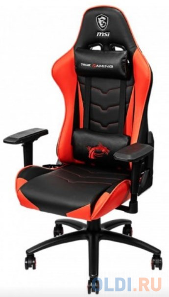 Кресло игровое MSI MSI MAG CH120 чёрный с красным