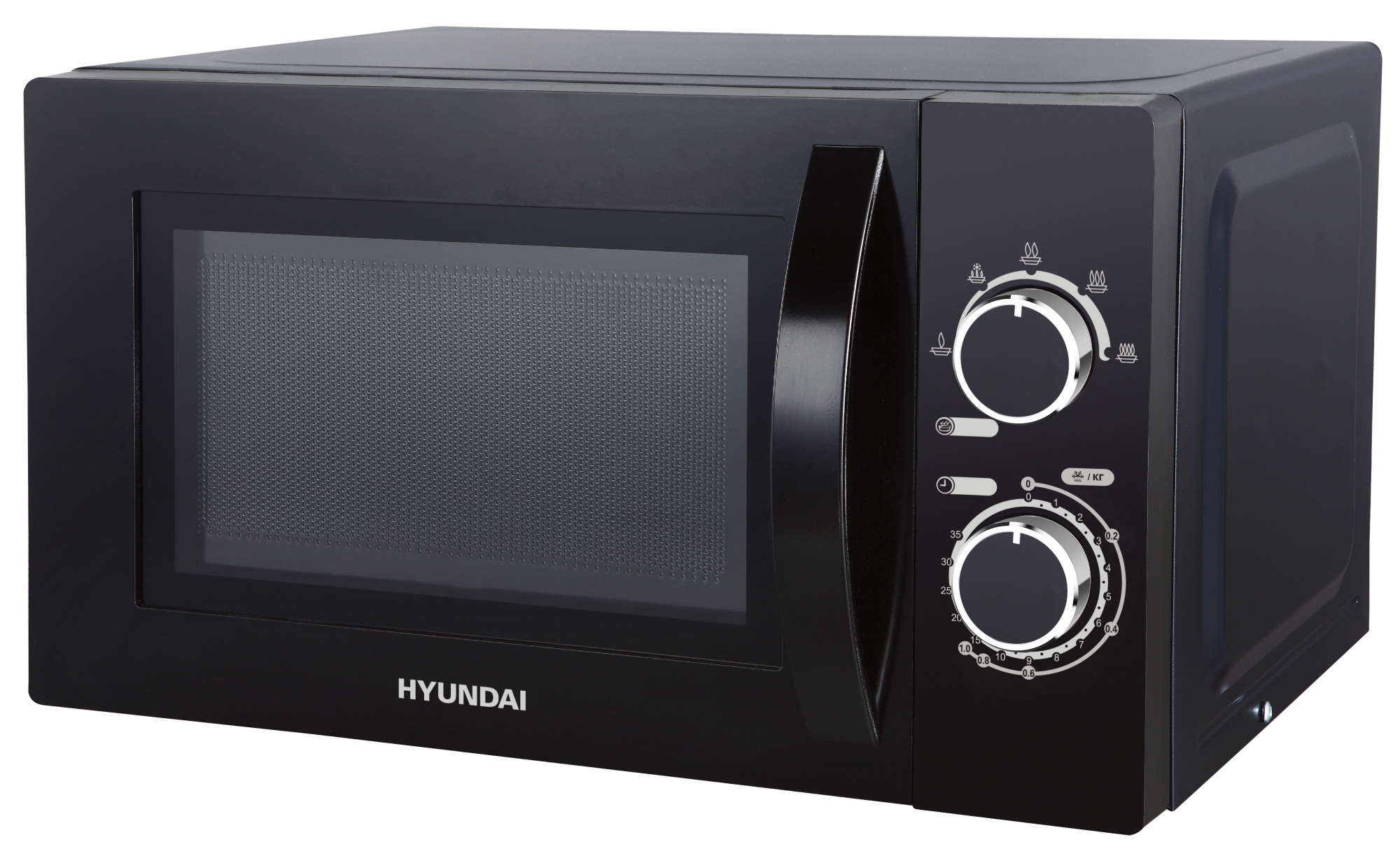 Микроволновая печь Hyundai HYM-M2063 20 л, 700 Вт, черный (1422204)