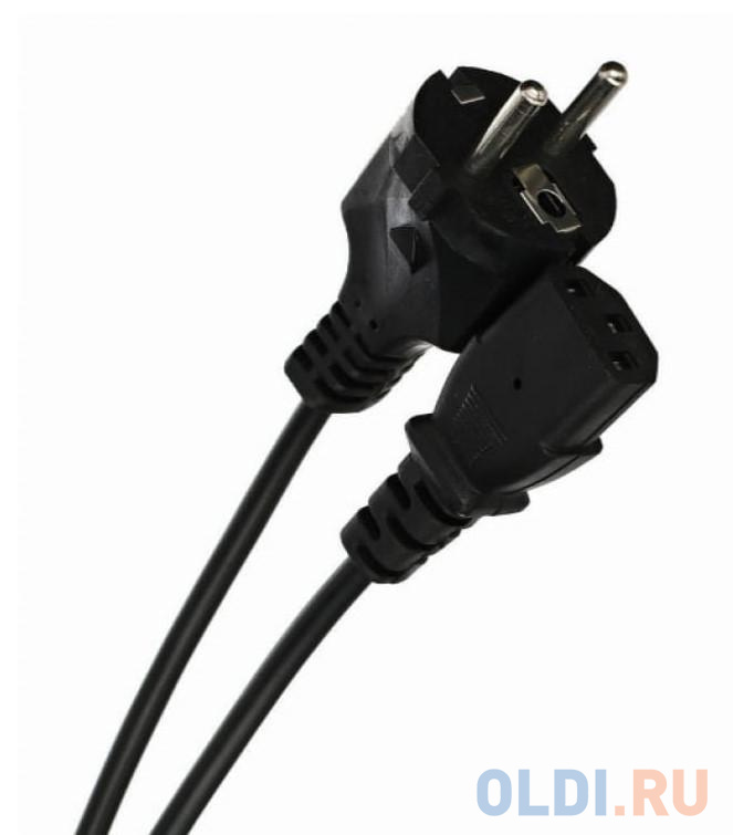 Кабель компьютер - розетка 220V EU (прямой) <VDE>3GX0,5mm2, 3,0m, медь, Telecom <TE021-CU0.5-3>