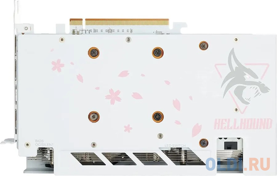 Видеокарта PowerColor Radeon RX 6650 XT Hellhound Sakura 8192Mb