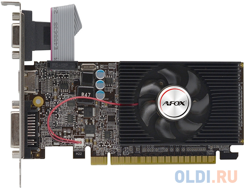 Видеокарта Afox GeForce GT 610 AF610-1024D3L7-V6 1024Mb