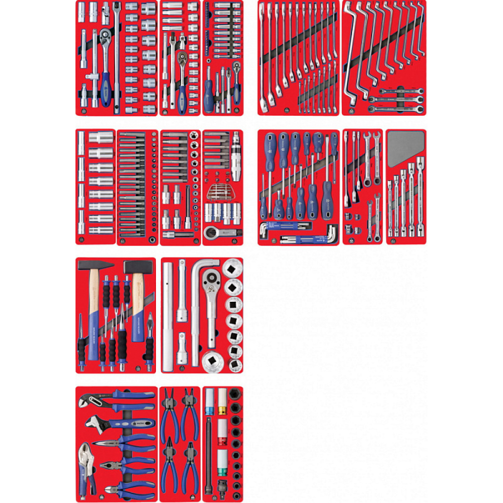 Набор инструментов для тележки МАСТАК в Москвe