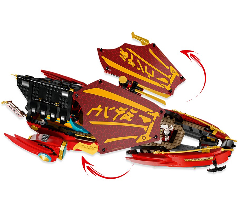 Конструктор Lego Ninjago Destinys Bounty - Race Against Time 1739 дет. 71797 в Москвe