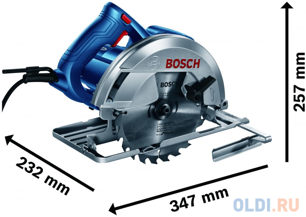 Циркулярная пила Bosch GKS 140 1400 Вт 184мм в Москвe