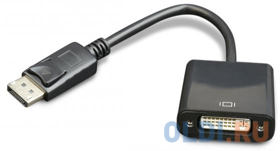 Переходник DisplayPort - DVI Cablexpert A-DPM-DVIF-002, 20M/19F, 10см, черный, пакет в Москвe