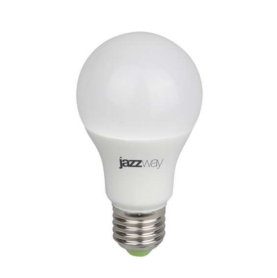 Лампа светодиодная E27 груша/A60, 9Вт / красно-синий, Jazzway Agro 5002395 (5002395)