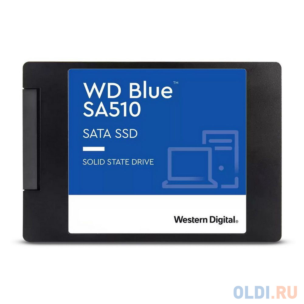 Твердотельный накопитель SSD Western Digital Blue SA510 WDS400T3B0A 3D NAND 4ТБ 2,5&quot; SATA-III (TLC) в Москвe