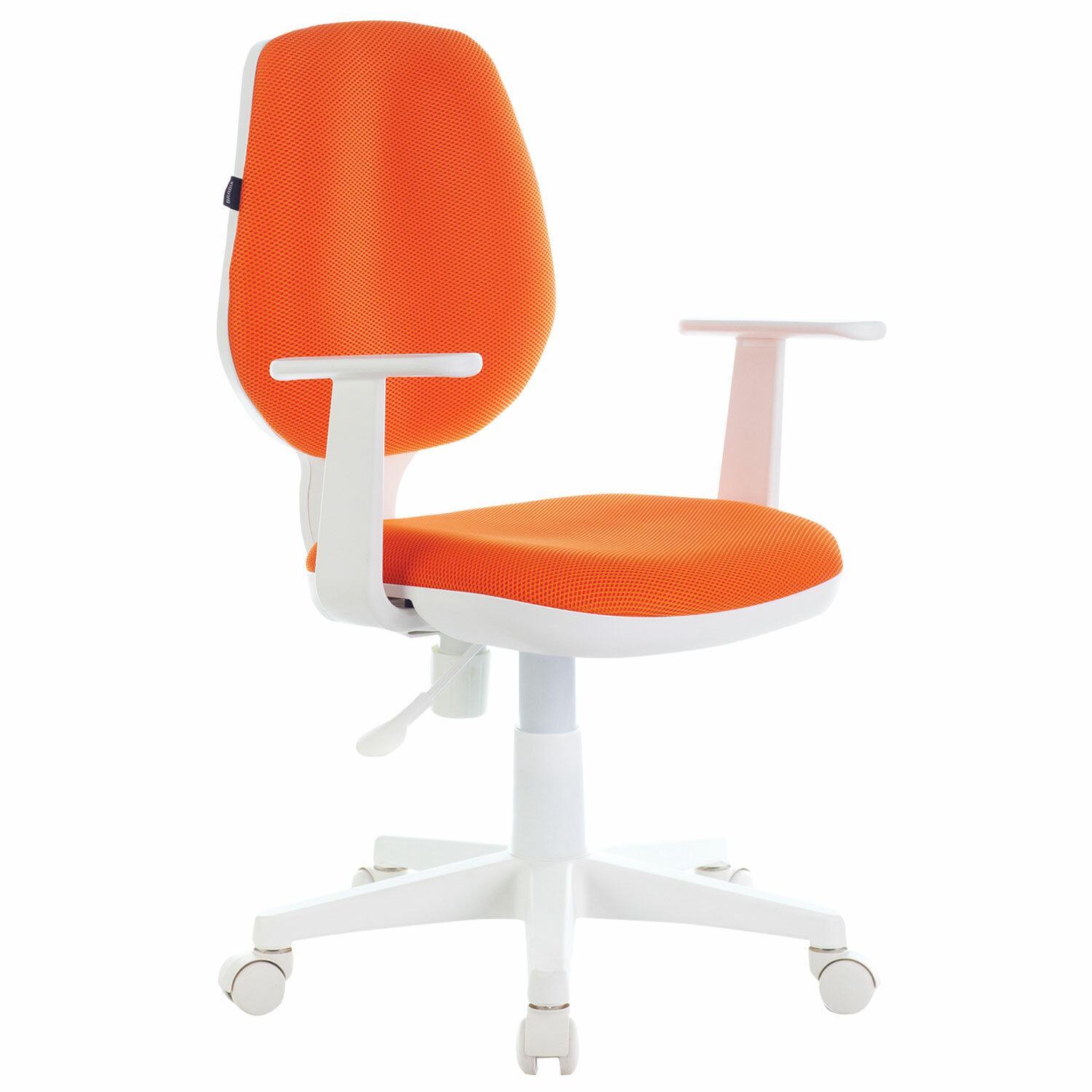 Кресло компьютерное BRABIX Fancy MG-201W оранжевое (532410)
