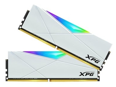Комплект памяти DDR4 DIMM 16Gb (2x8Gb), 3200MHz, CL16, 1.35 В, ADATA, XPG SPECTRIX D50 RGB (AX4U32008G16A-DW50)