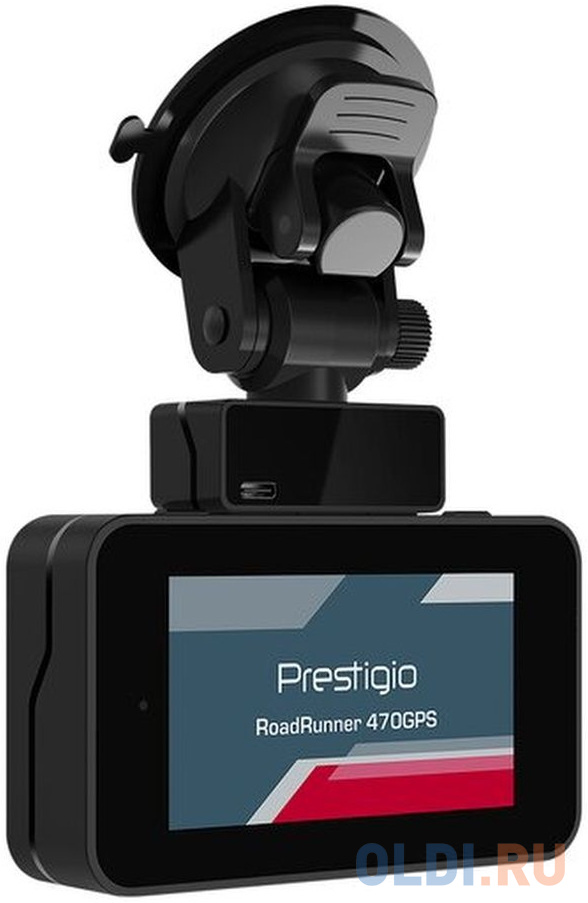 Prestigio RoadRunner 470GPS, 3.0'' IPS (640x360), touch screen, WQHD 2.5K 2560x1440@60fps, NTK96670, 5 MP CMOS Sony Starvis IMX335 image sen