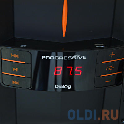 Колонки Dialog Progressive AP-540 BLACK - 5.1, 40W+5*12W RMS,  USB+SD reader