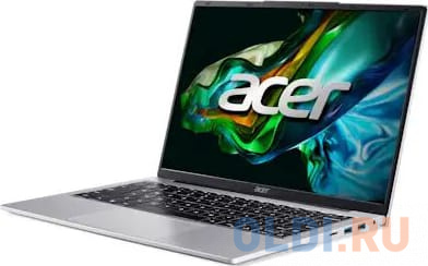 Ноутбук 14" IPS WUXGA Acer Aspire AL14-31P-C8EV silver (Processor N100/8Gb/256Gb SSD/VGA int/noOS) (NX.KS8ER.001)