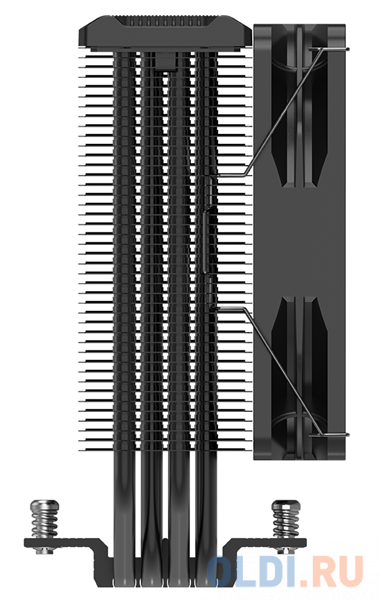 PCCooler Paladin EX400 ARGB S115X/1200/1700/AM4 (24 шт/кор, TDP 180W, 120mm PWM ARGB FAN, 4 тепловые трубки 6мм, 800-1800RPM, 28,6dBa)