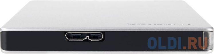 Внешний жесткий диск 2Tb Toshiba Canvio Slim 2.5" USB 3.0 серебро (HDTD320ES3EA)