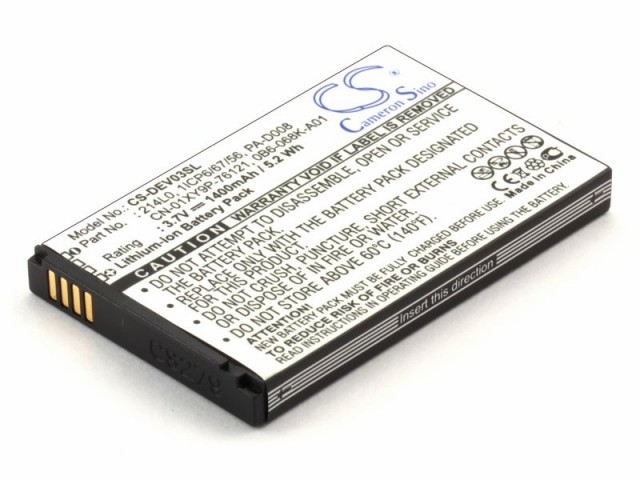 Аккумулятор CameronSino CS-DEV03SL для Dell Venue, Venue Pro (214L0), Li-Ion, 1400, 3.7V (P104.00868)