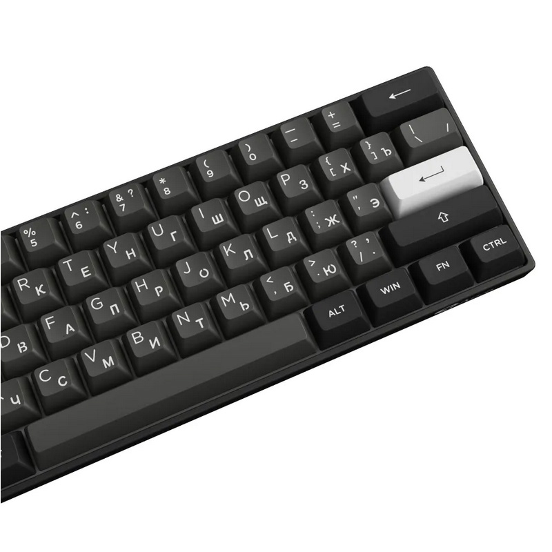 Клавиатура Akko 3061S Black&Silver RGB Hot Swap V3 Pro (Cream-Yellow Switch)