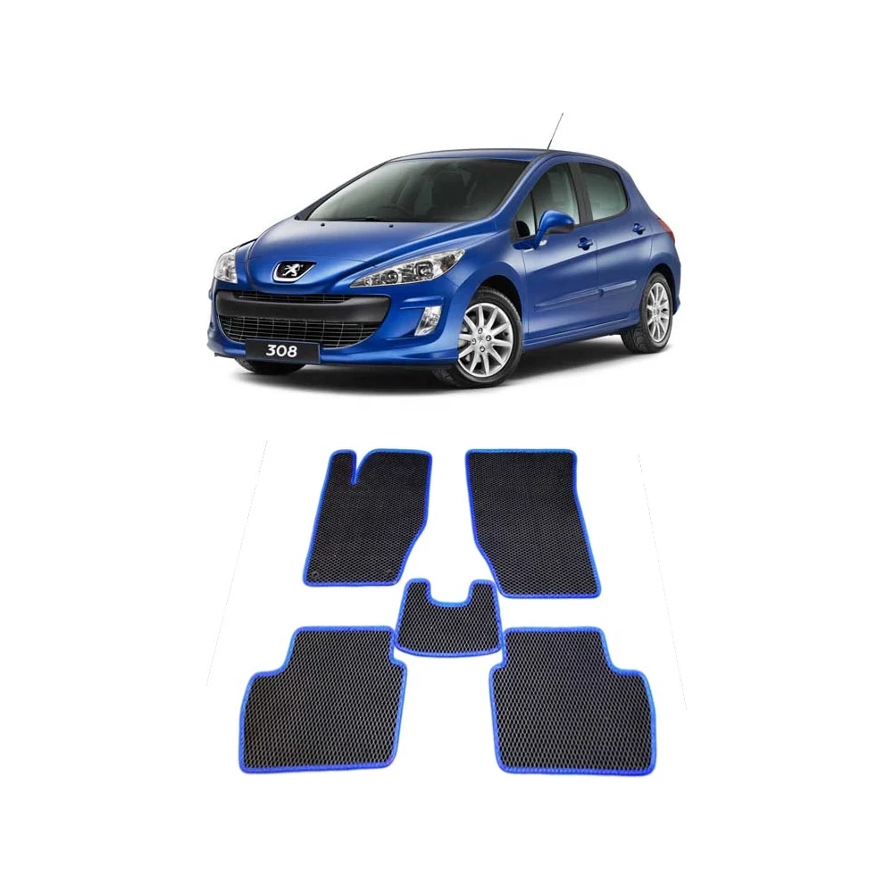 Ковры в салон автомобиля peugeot 308 i 2008 - 2015 Eva Smart 1662-B1B1-S <vendorcode>
