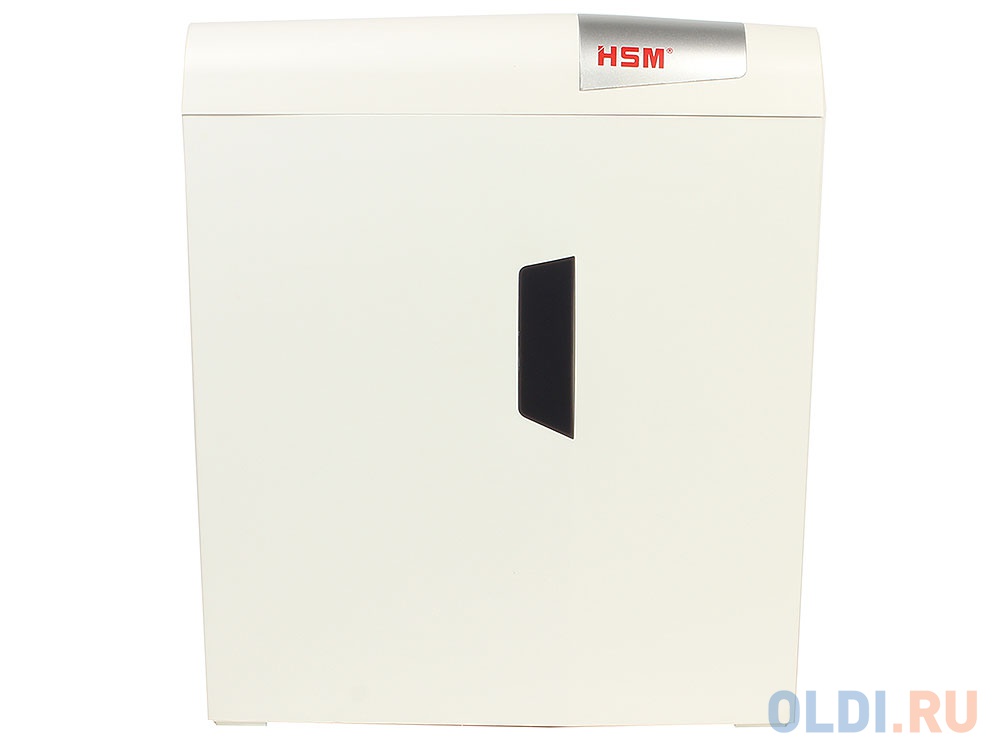 Шредер HSM Shredstar X5-4.5x30 WHITE (DIN P-4 O-1 T-2 E-2 F-1) фрагм.4,5х30мм,6 листов,18 литров,Уничт.скобы,скрепки,пл.карты,CD