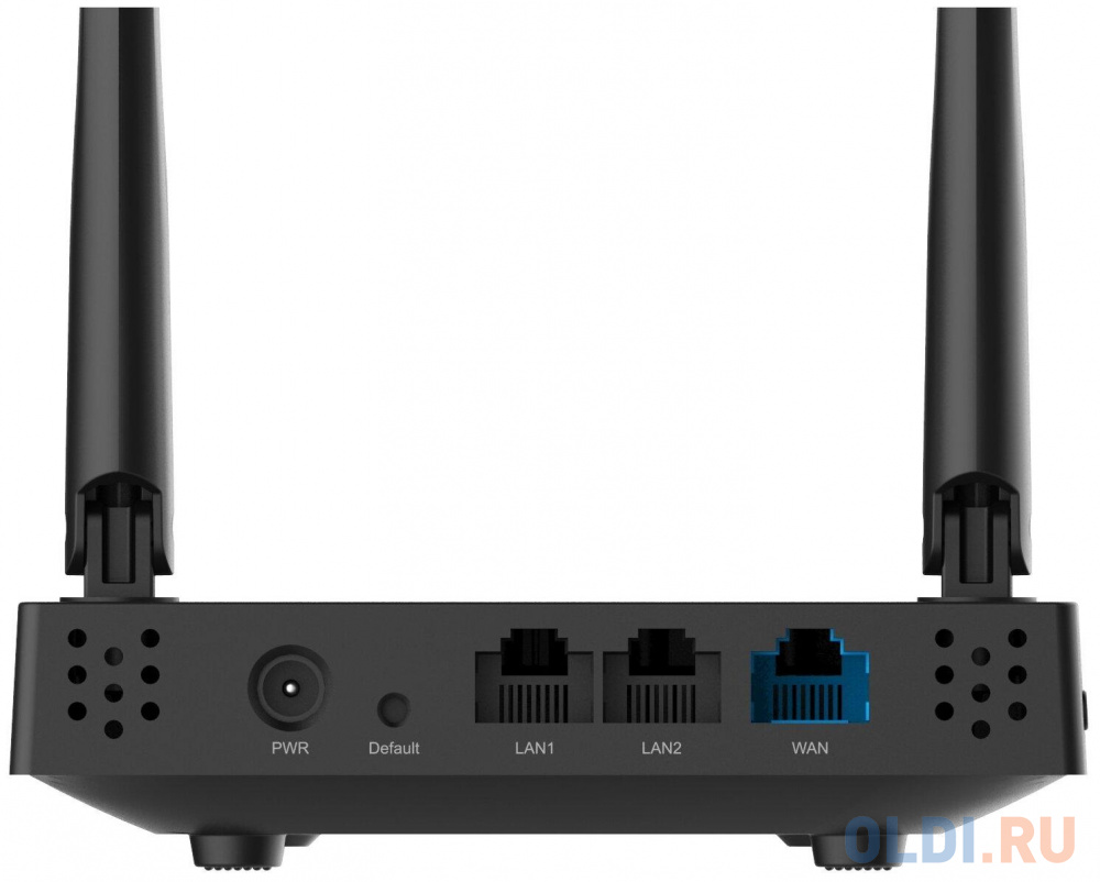 Wi-Fi роутер Netis N5 802.11abgnac 1167Mbps 2.4 ГГц 5 ГГц 2xLAN черный