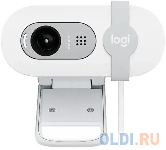 Камера Web Logitech HD Webcam Brio 100 Full белый 2Mpix (1920x1080) USB Type-C с микрофоном (960-001618) в Москвe