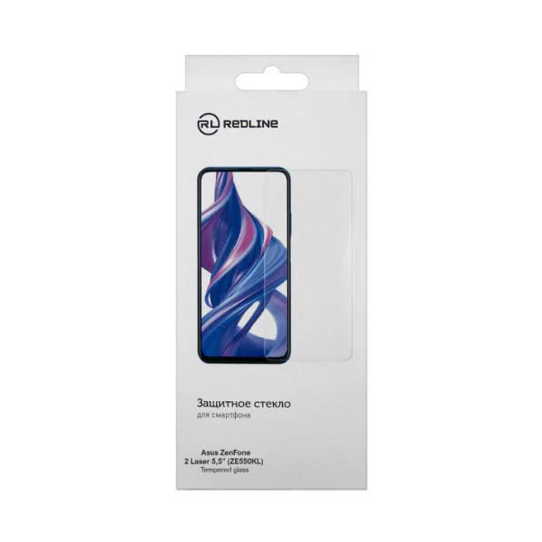 Стекло защитное Red Line Asus ZenFone 2 Laser 5,5” (ZE550KL) tempered glass УТ000007758 в Москвe