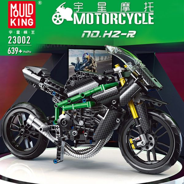 Конструктор MOULD KING Kawasaki H2R, деталей: 639 (23002)