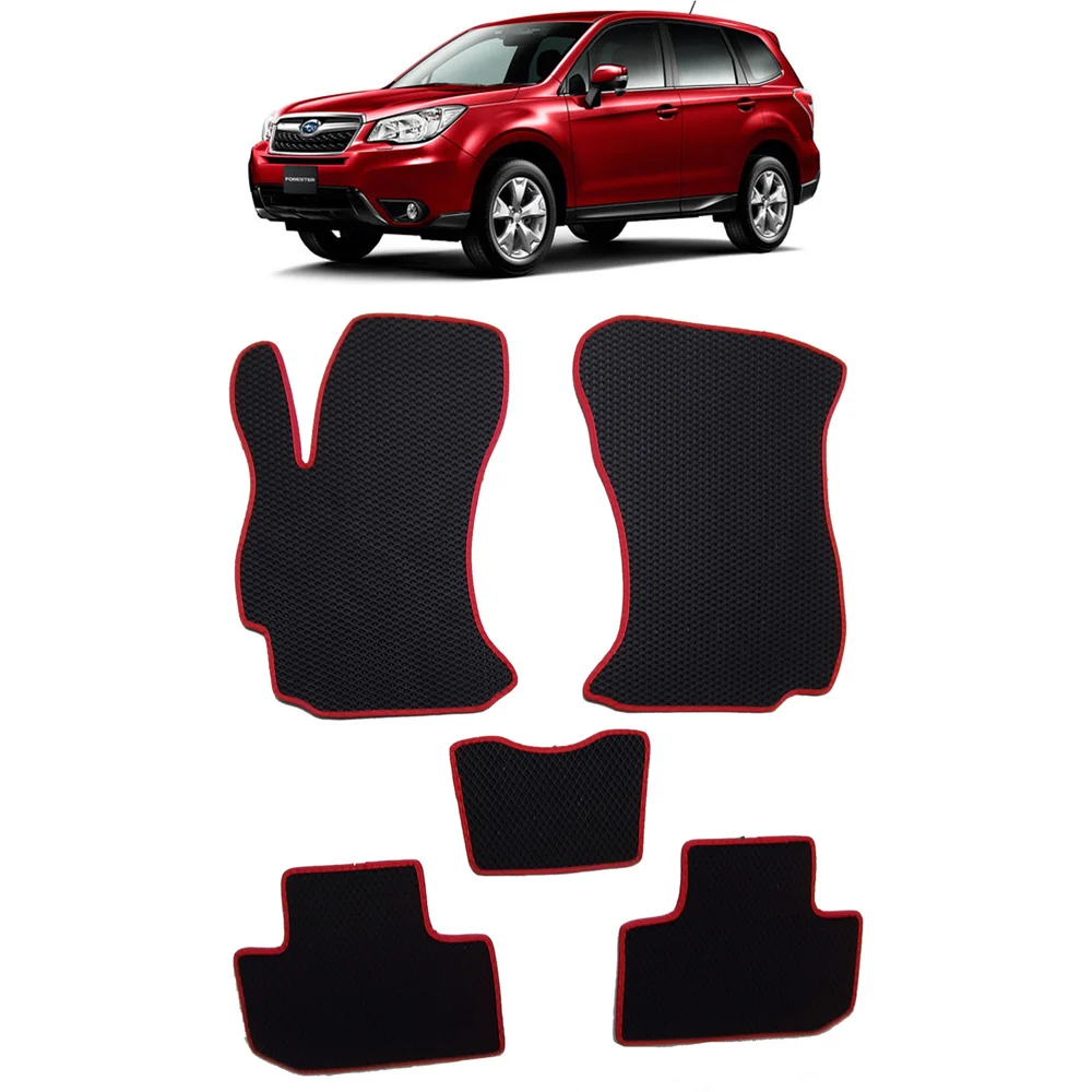 Ковры в салон автомобиля subaru forester iv (sj) 2013 - 2018 Eva Smart 1758-A1A7-S <vendorcode>