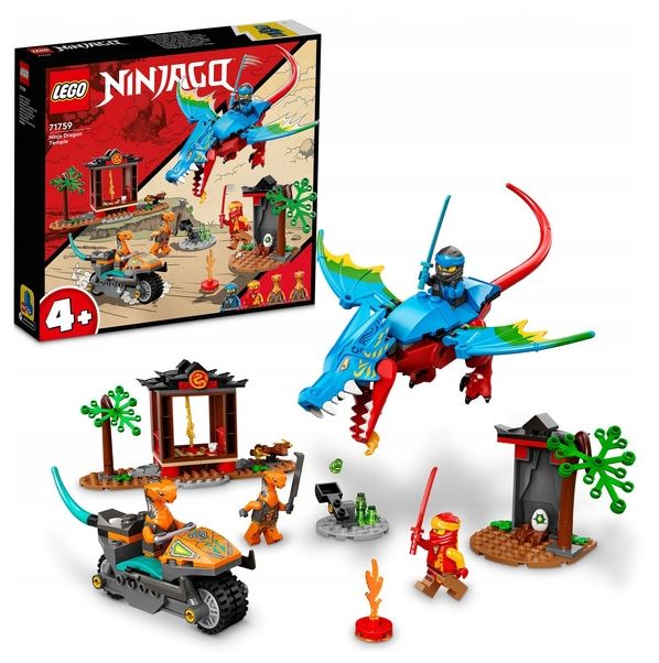 Конструктор LEGO Ninjago "Драконий храм ниндзя" 71759 в Москвe