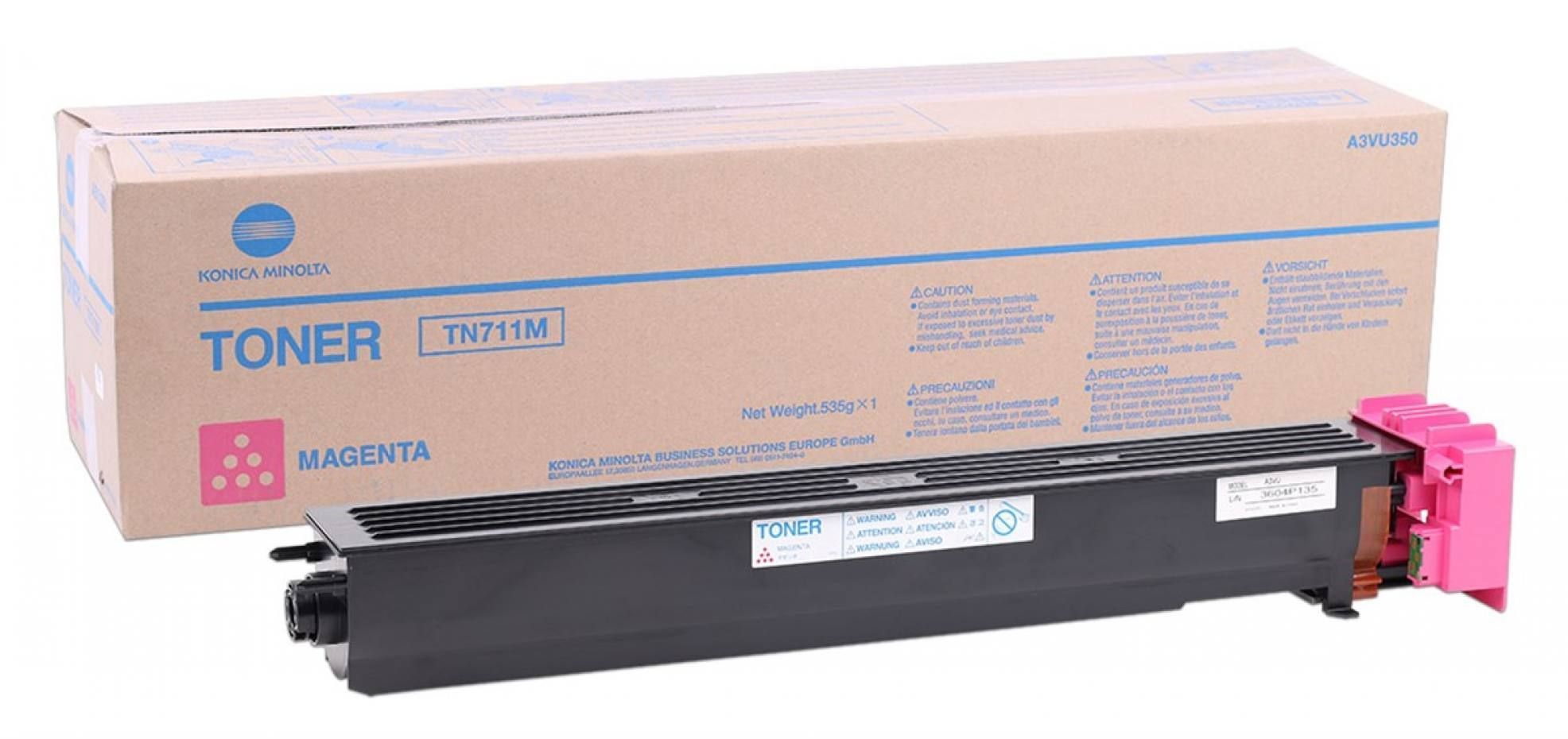 Тонер Konica-Minolta bizhub C654/754/Pro C754 красный TN-711M в Москвe