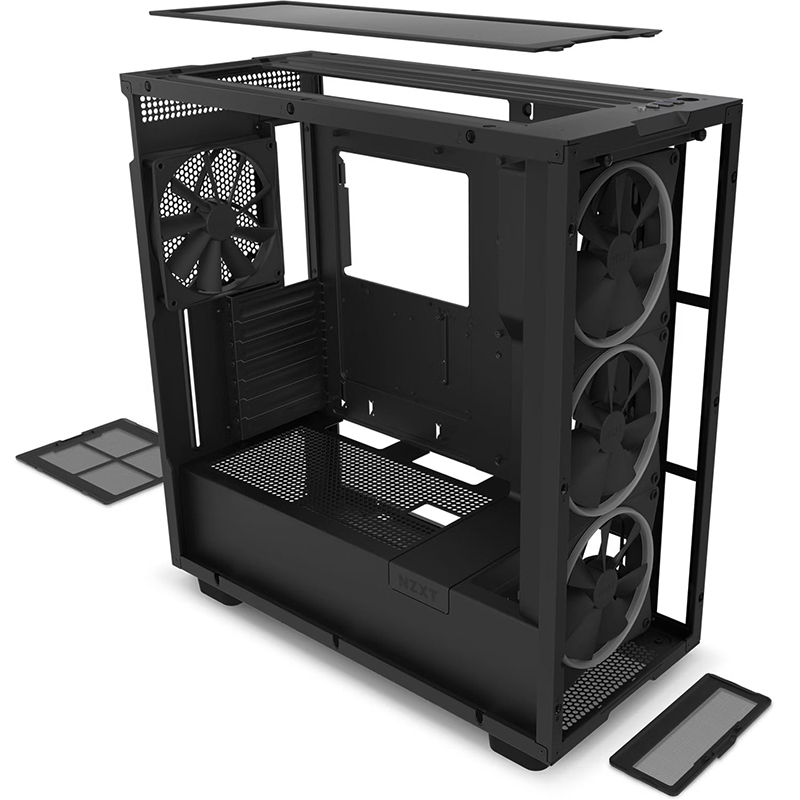 Корпус NZXT H7 Elite без БП Black CM-H71EB-01