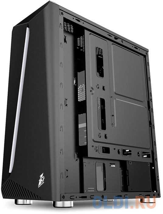 Корпус ATX 1stPlayer R3-1R1 Без БП чёрный