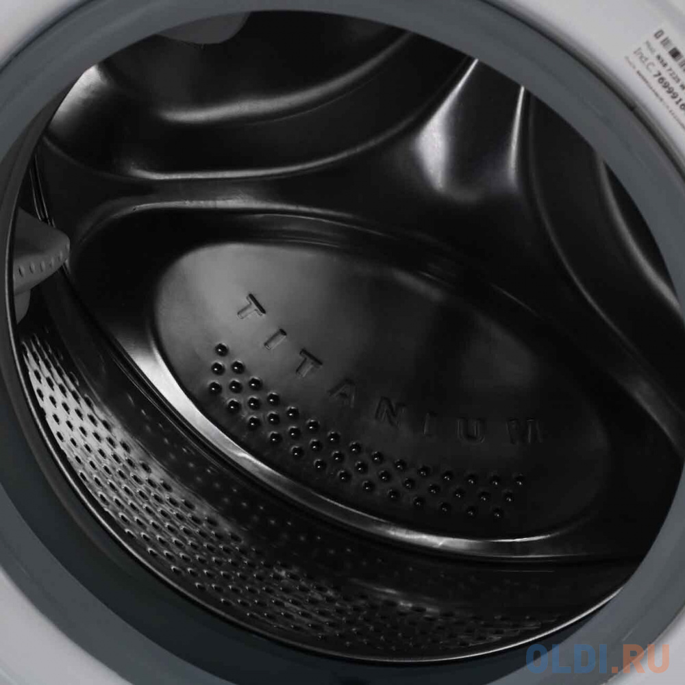 Стиральная машина HOTPOINT NSB 7225 W V RU, с фронтальной загрузкой, с паром, 7кг, 1200об/мин