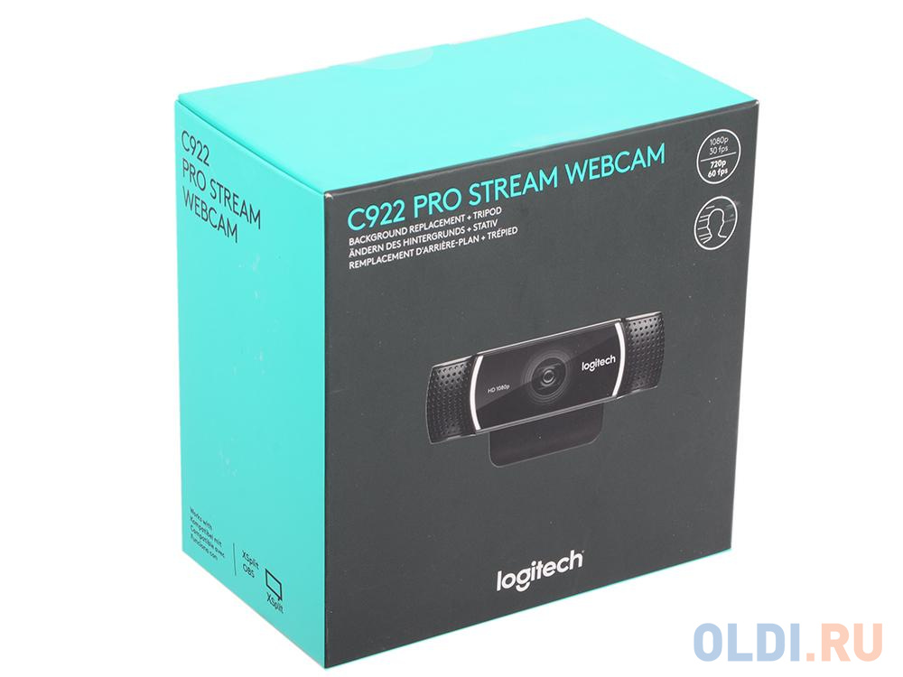 Камера интернет (960-001088) Logitech Pro Stream Webcam C922