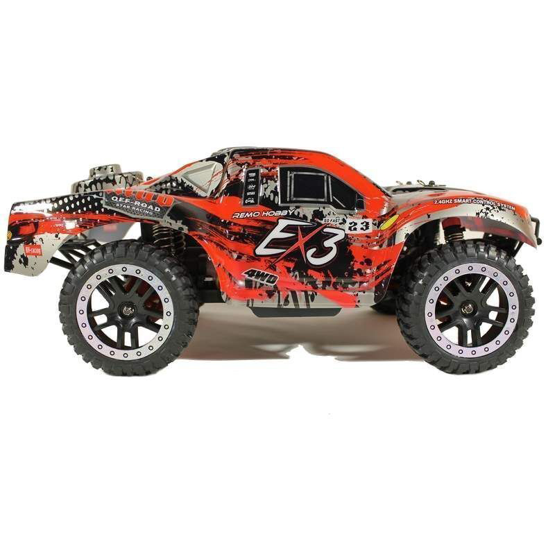 Радиоуправляемая игрушка Remo Hobby Шорт-корс 4WD RTR 1:10 RH10EX3UPG-RED