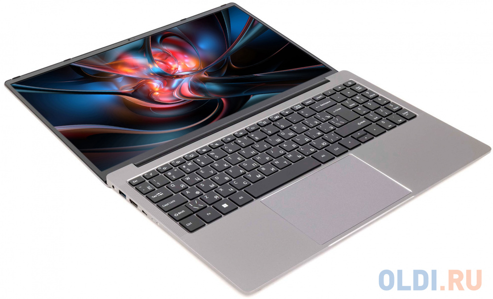 Ноутбук HIPER OFFICE HLP 15.6" 1920x1080 Intel Core i5-1235U SSD 512 Gb 16Gb Intel Iris Xe Graphics серебристый DOS H1574O5165DM