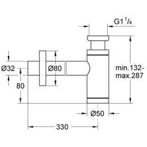 Сифон для раковины Grohe Chiara (28912000)