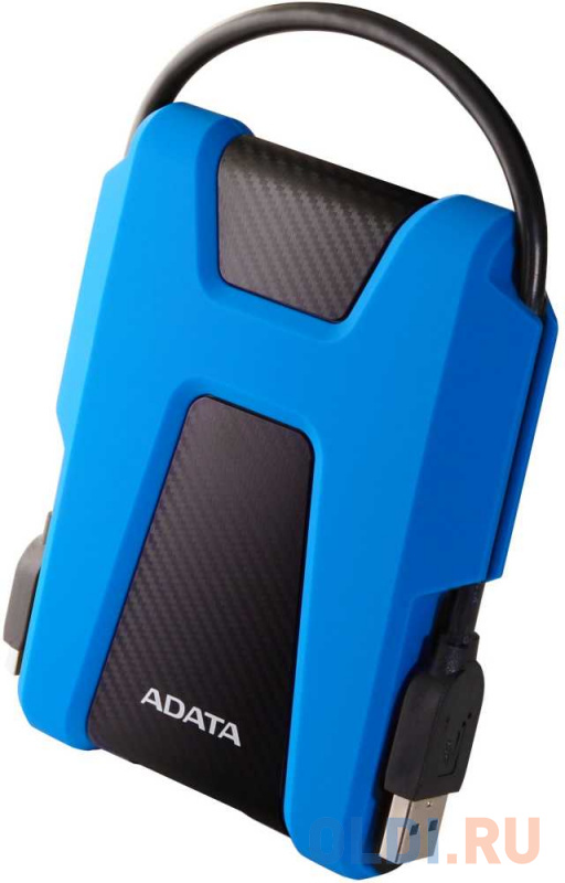 Жесткий диск A-Data USB 3.0 2Tb AHD680-2TU31-CBL HD680 DashDrive Durable 2.5" синий