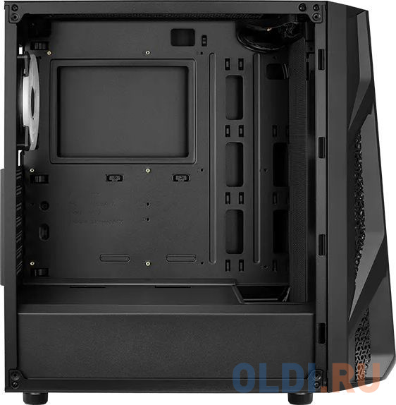 Корпус ATX Aerocool AirHawk Duo-G-BK-v1 Без БП чёрный ACCM-PB19033.11 в Москвe