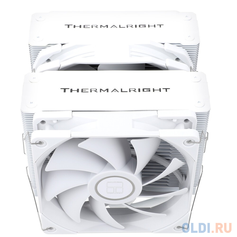 Кулер для процессора Thermalright Frost Spirit 140 White V3, высота 158 мм, 1500 об/мин, 26 дБА, PWM, белый