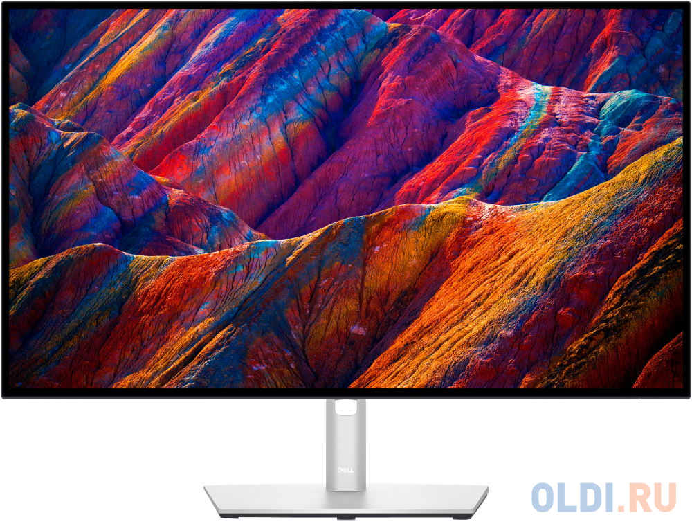 Монитор Dell 27&quot; U2723QE черный IPS LED 5ms 16:9 HDMI матовая HAS Pivot 2000:1 400cd 178гр/178гр 3840x2160 DisplayPort Ultra HD USB 6.64кг