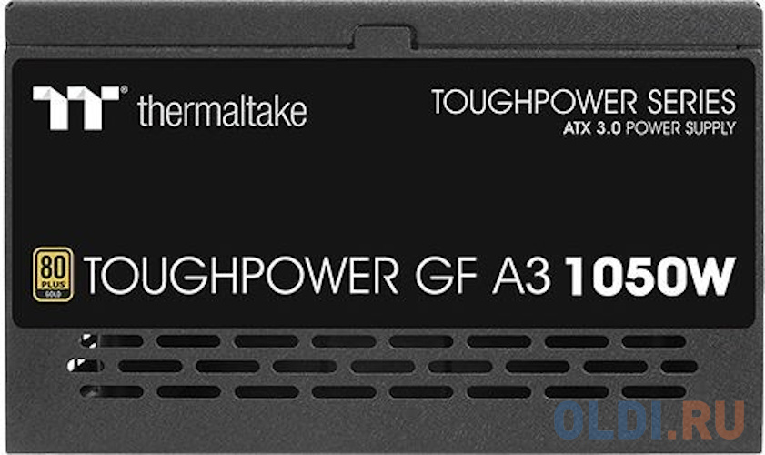 Блок питания Thermaltake ATX 1050W Toughpower GF A3 Gen.5 80+ gold (20+4pin) APFC 140mm fan color LED 12xSATA Cab Manag RTL