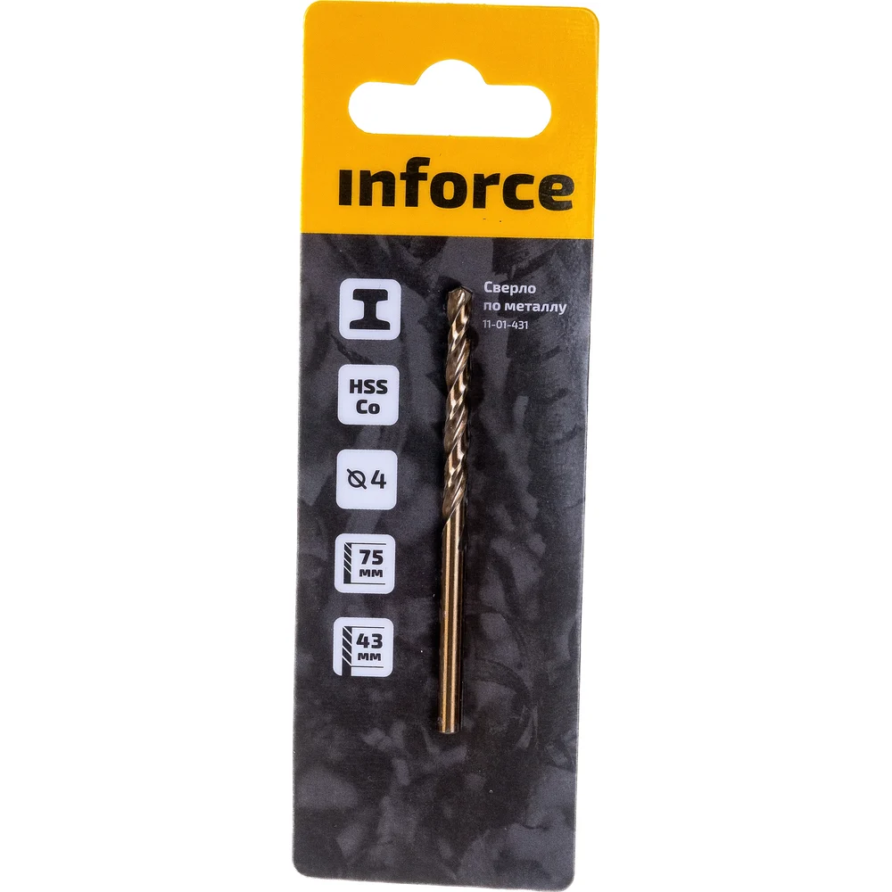 Сверло по металлу Inforce