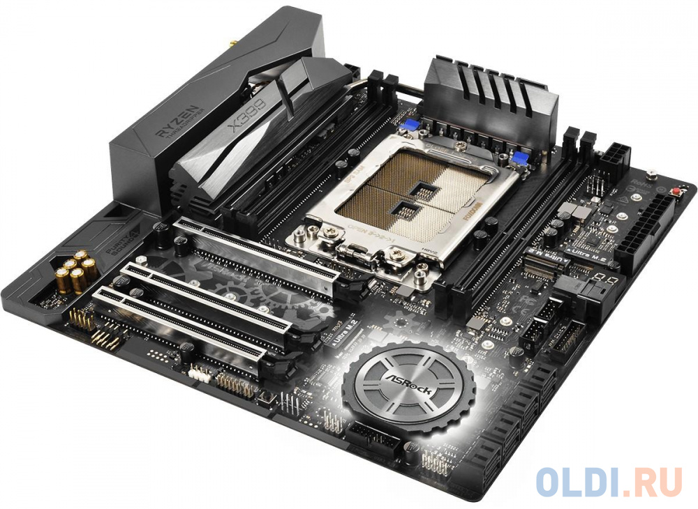 Материнская плата ASRock X399M TAICHI Socket TR4 AMD X399 4xDDR4 3xPCI-E 16x 8 mATX Retail