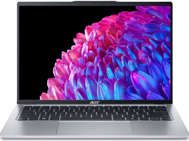 Ноутбук Acer Swift Go 14 SFG14-73-70EH 14" OLED 2880x1800, Intel Core Ultra 7 155H 1.4 ГГц, 16Gb RAM, 1Tb SSD, W11, серебристый (NX.KSGCD.002)