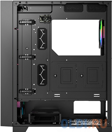 Корпус ATX MONTECH AIR 1000 PREMIUM Black Без БП черный