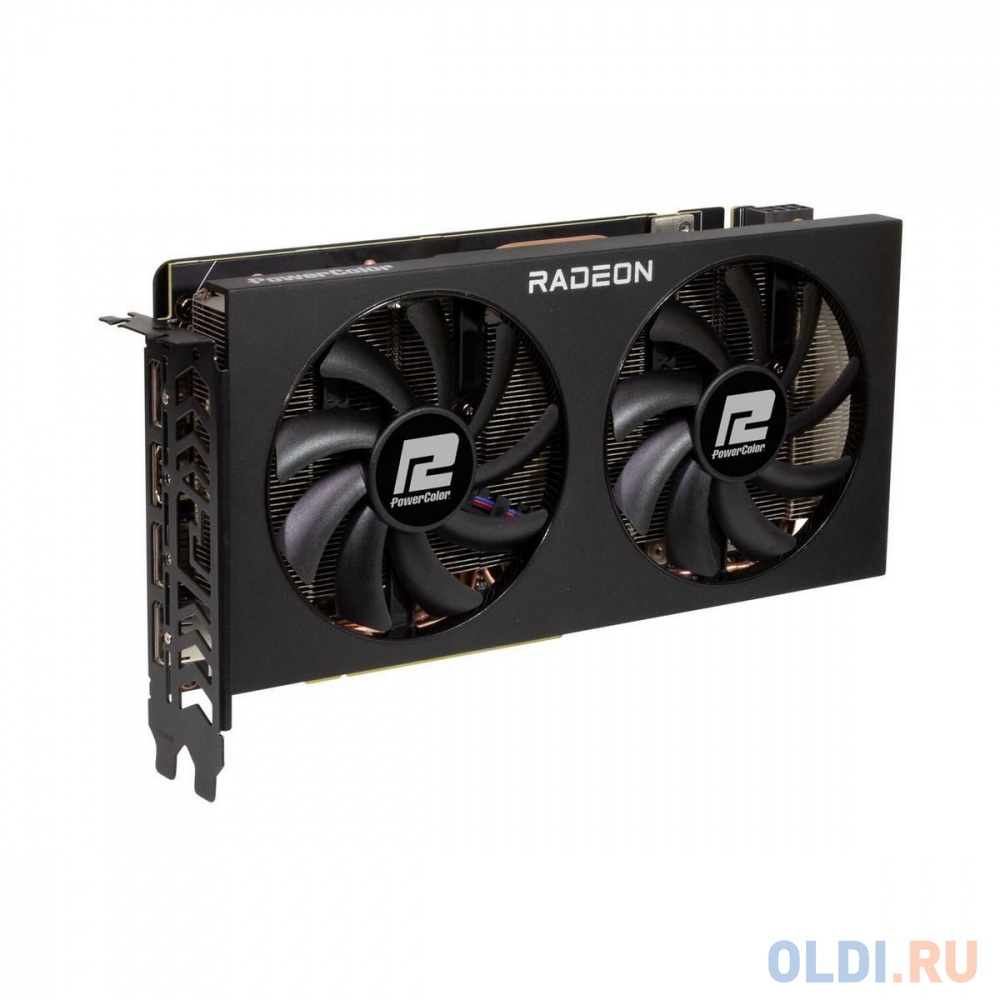 Видеокарта PowerColor RX7600XT Fighter 16GB GDDR6 128bit 3xDP HDMI 2FAN RTL