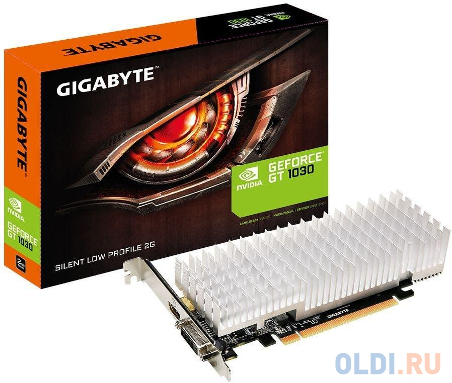 Видеокарта GigaByte GeForce GT 1030 GV-N1030SL-2GL 2048Mb