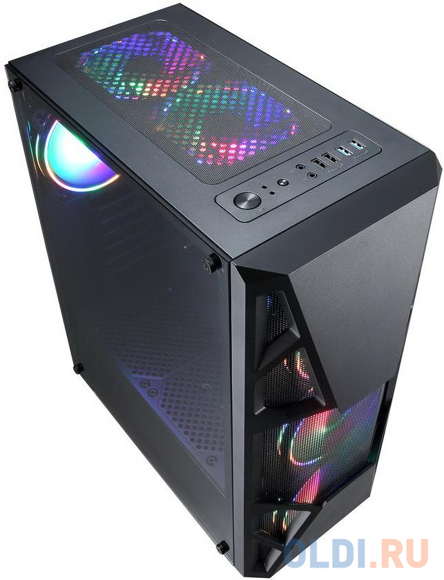 Корпус ATX Formula CL-3303B RGB Без БП чёрный