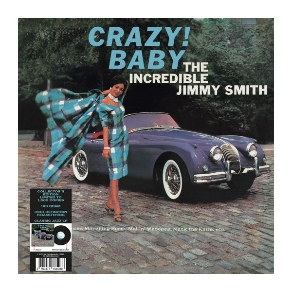 3700477835088, Виниловая пластинка Smith, Jimmy, Crazy! Baby