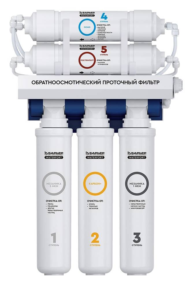 Водоочиститель Барьер WaterFort OSMO, пятиступенчатая очистка (Н261Р00)